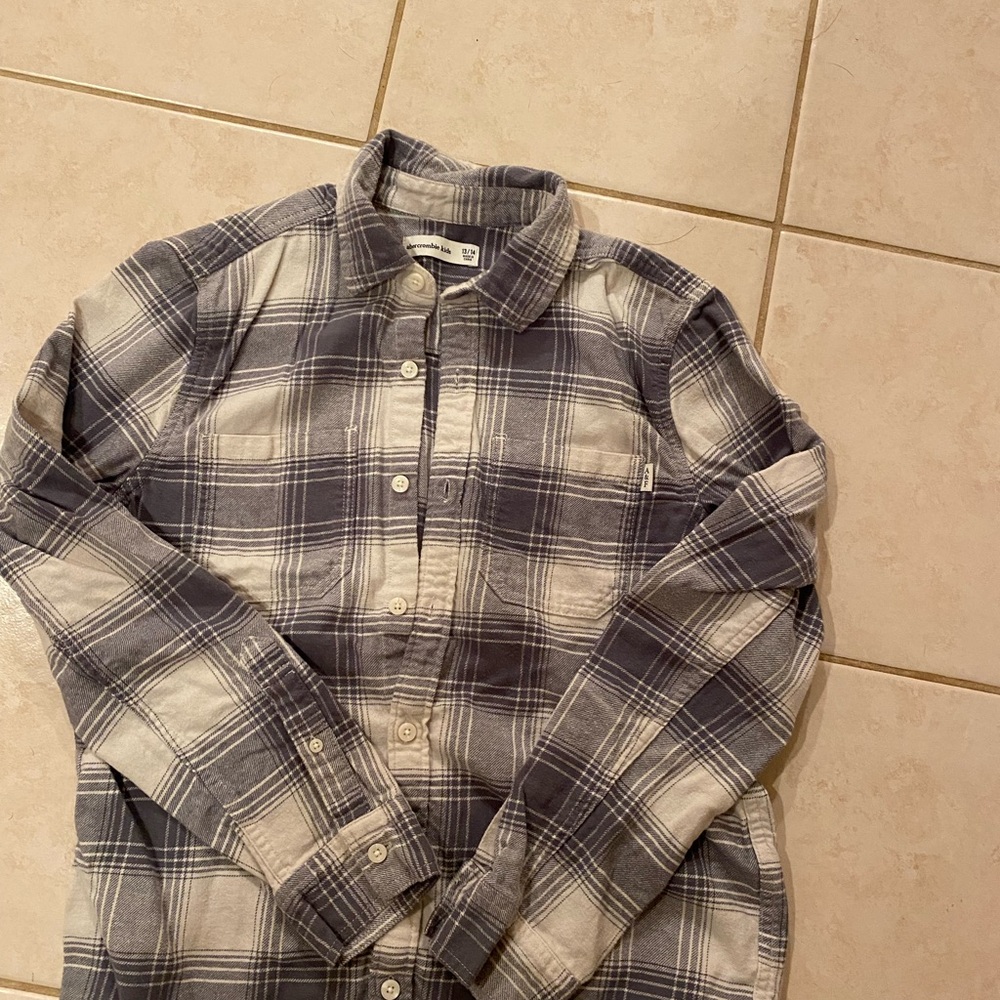 Boys Abercrombie flannel